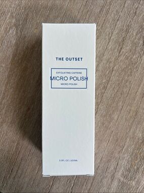 Exfoliating, micro polish